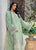 MARIAB B - 3PC LAWN EMBROIDERED SHIRT WITH ORGANZA EMBROIDERED DUPATTA AND TROUSER - HML1756