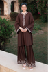 ZIVA - 2PC DHANAK EMBROIDERED SHIRT AND EMBROIDERED TROUSER - hml2032