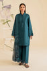 IZNIK - 3PC LAWN EMBROIDERED SHIRT WITH MANAAR PRINTED DUPATTA AND TROUSER - HML2309