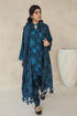 BAROQUE - 3PC KARANDI PRINTED SHIRT WITH KARANDI PRINTED DUAPTTA AND TROUSER - HML1019