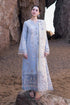 QALAMKAR - 3PC LAWN CHIKANKAARI EMBROIDERED SHIRT WITH ORGANZA EMBROIDERED DUPATTA AND TROUSER - Hml2187