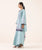 SAPPHIRE - 3PC DHANAK EMBROIDERED SHIRT WITH TWILL PRINTED SHAWL AND TROUSER - HML2489