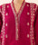 SAPPHIRE - 3PC DHANAK EMBROIDERED SHIRT WITH DHANAK EMBROIDERED SHAWL AND TROUSER - HML1925