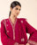 SAPPHIRE - 3PC DHANAK EMBROIDERED SHIRT WITH DHANAK EMBROIDERED SHAWL AND TROUSER - HML1925