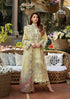 ELAF - 3PC LAWN EMBROIDERED SHIRT WITH KHADDI NET EMBROIDERED DUPATTA AND TROUSER - HML2808