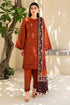 JAZMIN - 3PC LAWN SEQUENCE EMBROIDERED SHIRT WITH VOIL PRINTED DUPATTA AND TROUSER - Hml1680