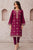 JAZMIN - 3PC DHANAK EMBROIDERED SHIRT WITH TWILL PRINTED SHAWL AND TROUSER - HML2406