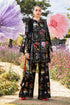 MARIA B - 3PC LAWN EMBROIDERED PRINTED SHIRT WITH CHIFFON PRINTED DUPATTA AND TROUSER - HML2206
