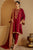 CROSS STITCH - 3PC DHANAK EMBROIDERED SHIRT WITH DHANAK EMBROIDERED SHAWL AND TROUSER - HZG2026