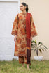 BAROQUE - 3PC KHADDAR PRINTED SHIRT WITH KHADDAR PRINTED DUPATTA AND TROUSER - Hml1458