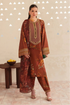 BAROQUE - 3PC LAWN PRINTED SHIRT WITH SILK PRINTED DUPATTA AND TROUSER - HML2929