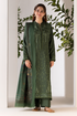 SOBIA NAZIR - 3PC DHANAK EMBROIDERED SHIRT WITH TWILL PRINTED SHAWL AND TROUSER - HML1921