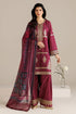 JAZMIN - 3PC LAWN PRINTED SHIRT WITH CHIFFON PRINTED DUPATTA AND TROUSER - HML2917