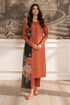 IZNIK - 3PC LAWN EMBROIDERED SHIRT WITH MANAAR PRINTED DUPATTA AND TROUSER - HML2268