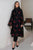 JAZMIN - 3PC DHANAK EMBROIDERED SHIRT WITH TWILL PRINTED SHAWL AND TROUSER - HML2407
