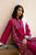 ZARA SHAH JAHAN - 3PC DHANAK EMBROIDERED SHIRT WITH DHANAK EMBROIDERED SHAWL AND TROUSER - Hml2317