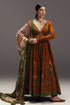 ZARA SHAHJAHAN - 3PC LAWN PRINTED FROCK WITH SILK PRINTED DUPATTA AND TROUSER - HML2937