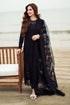NUREH - 3PC LAWN LASERWORK EMBROIDERED SHIRT WITH COTTON NET PRINTED EMBROIDERED DUPATTA AND TROUSER - HML2817