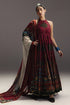 ZARA SHAHJAHAN - 3PC LAWN PRINTED FROCK WITH SILK PRINTED DUPATTA AND TROUSER - HML2995