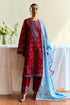 ZARA SHAH JAHAN - 3PC LAWN EMBROIDERED SHIRT WITH CHIFFON EMBROIDERED DUPATTA AND TROUSER - HML2311