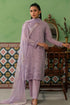 CROSS STITCH - 3PC LAWN EMBROIDERED SHIRT WITH CHIFFON EMBROIDERED DUPATTA AND TROUSER - HML1600