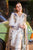 JADE - 3PC DHANAK EMBROIDERED SHIRT WITH TWILL PRINTED SHAWL AND TROUSER - HML2408