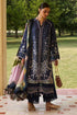 SUFFUSE - 3PC LAWN CHIKANKAARI EMBROIDERED SHIRT WITH CHIFFON PRINTED DUPATTA AND TROUSER - HML2689