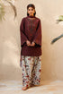IZNIK - 3PC LAWN EMBROIDERED SHIRT WITH SILK PRINTED DUPATTA AND TROUSER - HML2945