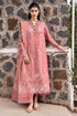 QALAMKAR - 3PC DHANAK EMBROIDERED SHIRT WITH COTTEN NET EMBROIDERED DUPATTA AND TROUSER - HML2421