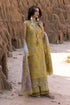 RANG RASIYA - 3PC DHANAK EMBROIDERED SHIRT WITH KHADI NET EMBROIDERED DUPATTA AND TROUSER - HML2400
