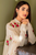 AISLING - 3PC DHANAK EMBROIDERED SHIRT WITH PRINTED SHAWL AND TROUSER - HML1498