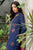 JAZMIN - 3PC DHANAK EMBROIDERED SHIRT WITH TWILL PRINTED SHAWL AND TROUSER - Hml1828