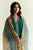 ZARA SHAH JAHAN - 3PC DHANAK EMBROIDERED SHIRT WITH TWILL PRINTED SHAWL AND TROUSER - HML2343