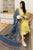 URGE - 3PC DHANAK EMBROIDERED SHIRT WITH TWILL PRINTED SHAWL AND EMBROIDERED TROUSER - Hml2357