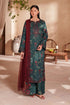 IZNIK - 3PC LAWN PRINTED SHIRT WITH CHIFFON EMBROIDERED DUPATTA AND TROUSER - HML2946