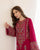 JAZMIN - 2PC DHANAK EMBROIDERED SHIRT WITH DHANAK TROUSER - Hml1472