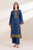 SAPPHIRE - 3PC LAWN EMBROIDERED SHIRT WITH COTTON NET DUPATTA AND TROUSER - HML2272