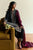 ZARA SHAH JAHAN - 3PC DHANAK EMBROIDERED SHIRT WITH TWILL PRINTED SHAWL AND EMBROIDERED TROUSER - Hml2314