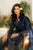 IZNIK - 3PC DHANAK EMBROIDERED SHIRT WITH TWILL PRINTED SHAWL AND TROUSER - HML2443