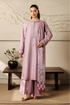 IZNIK - 3PC LAWN EMBROIDERED SHIRT WITH CHIFFON PRINTED DUPATTA AND TROUSER - HML2959
