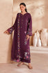 IZNIK - 3PC LAWN EMBROIDERED SHIRT WITH KHADDI NET EMBROIDERED DUPATTA AND TROUSER - HML2804
