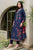 JAZMIN - 3PC DHANAK EMBROIDERED SHIRT WITH TWILL PRINTED SHAWL AND TROUSER - Hml1828