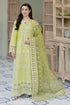JADE - 3PC LAWN EMBROIDERED SHIRT WITH ORGANZA EMBROIDERED DUPATTA AND TROUSER - HML2226