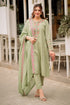 GARNET - 3PC LAWN EMBROIDERED SHIRT WITH CHIFFON EMBROIDERED DUPATTA AND TROUSER - HML1602