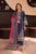 BATIK - 3PC DHANAK EMBROIDERED SHIRT WITH TWILL PRINTED SHAWL AND TROUSER - HML2417