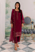 JAZMIN - 3PC DHANAK EMBROIDERED SHIRT WITH CHIFFON EMBROIDERED DUPATTA AND TROUSER - Hml2415