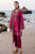 JAZMIN - 3PC LAWN EMBROIDERED SHIRT WITH VOILE PRINTED DUPATTA AND TROUSER - HML2200