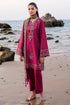 JAZMIN - 3PC LAWN EMBROIDERED SHIRT WITH VOILE PRINTED DUPATTA AND TROUSER - HML2200