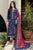 JAZMIN - 3PC DHANAK EMBROIDERED SHIRT WITH TWILL PRINTED SHAWL AND TROUSER - Hml1828