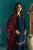 BATIK - 3PC DHANAK EMBROIDERED SHIRT WITH TWILL PRINTED SHAWL AND TROUSER - HML2432